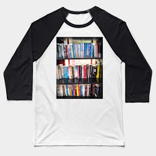 Bookcase in an old red phone box Baseball T-Shirt